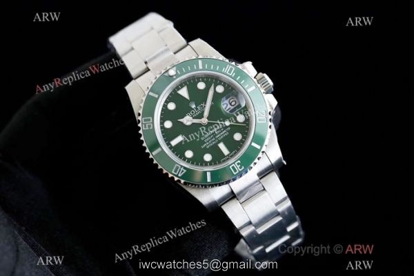 OR Factory V2 Submariner Rolex Hulk Replica Watch with ETA2836 Movement