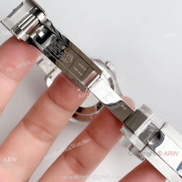 Noob factory Rolex Yacht-Master Stainless Steel Blue Face Watch V3 Version