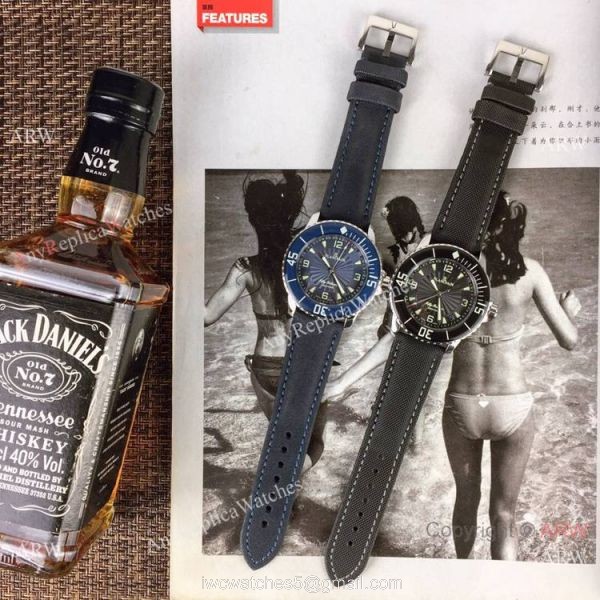 2019 Replica Blancpain Fifty Fathoms 300m SS Black Dial Watch Swiss Quality