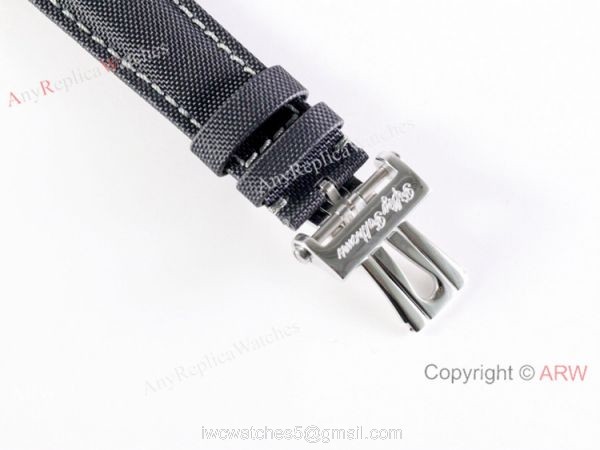 Swiss Replica Blancpain Fifty Fathoms Tourbillon Watch SS Black Dial