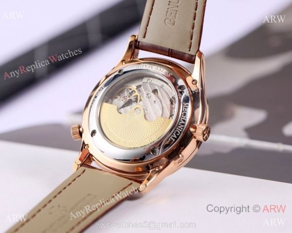 Clone Vacheron Constantin Power Reserve watch SS Diamond Black Dial