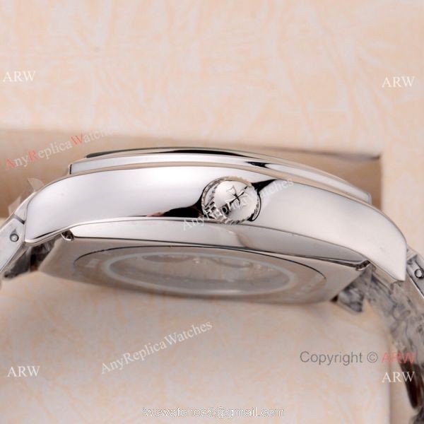 Buy Vacheron Constantin Geneve Fake Stianless steel Blue Dial Wristwatch