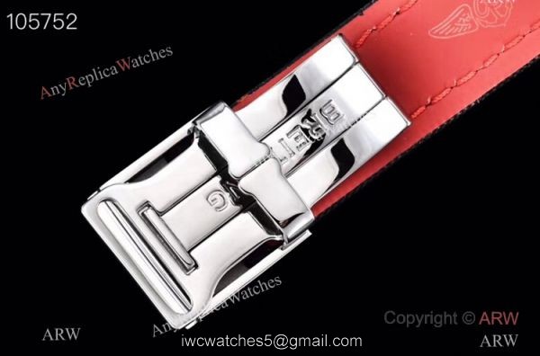 GF Replica Breitling Chronomat Aermacchi Asia 7750 Watch SS Panda Face