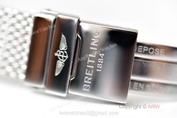 (GF) Replica Breitling Superocean Heritage II Stainless Steel Black Watch 42mm