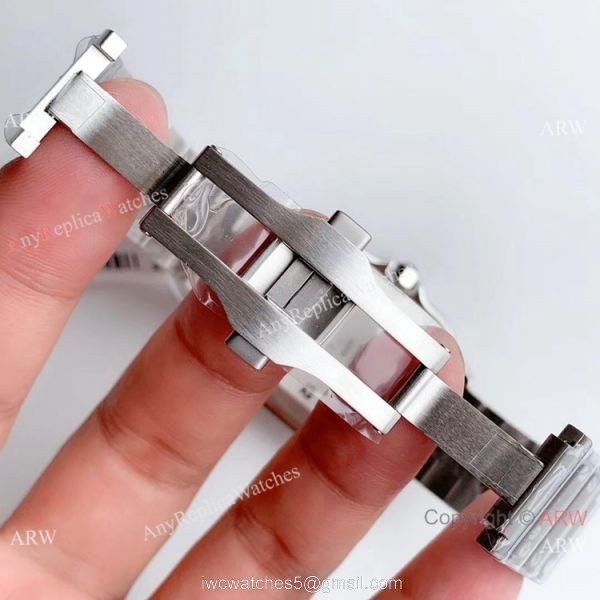 Grade A Replica Cartier Santos Stainless Steel Watch 9015 Automatic Movement