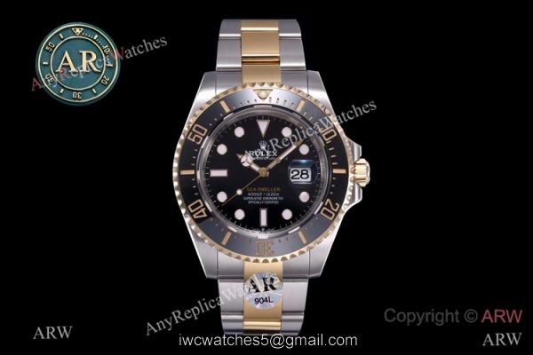 AR Factory Rolex SEA-DWELLER 126603 904l Two Tone Watch Super Copy
