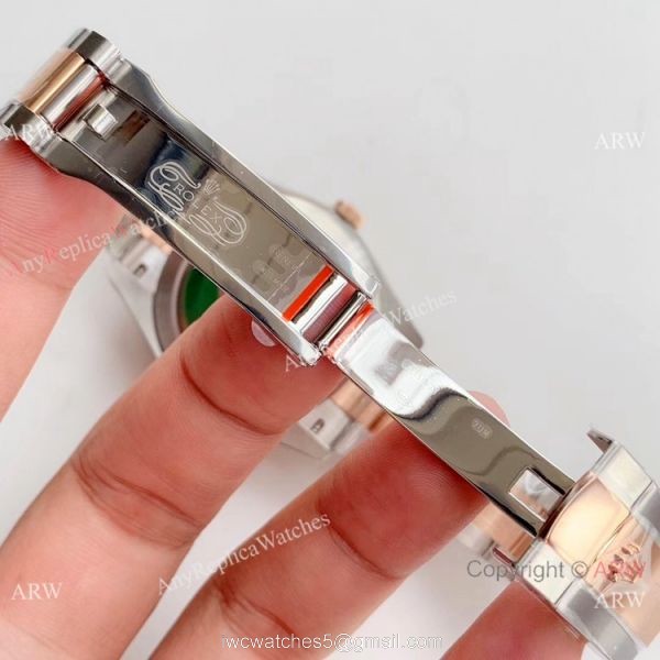 Copy Rolex Datejust 2-Tone Rose Gold 126331 ETA 2824 Watch Rolex AR Factory