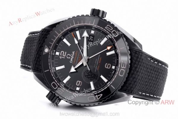 VS Factory Omega Seamaster Planet Ocean Deep Black 8906 Replica Watch