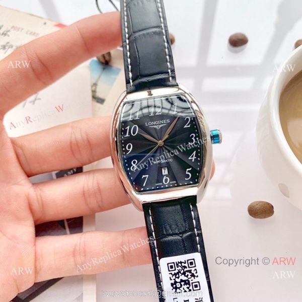 High Quality Longines Quartz Replica Watches Rose Gold Arabic Markers