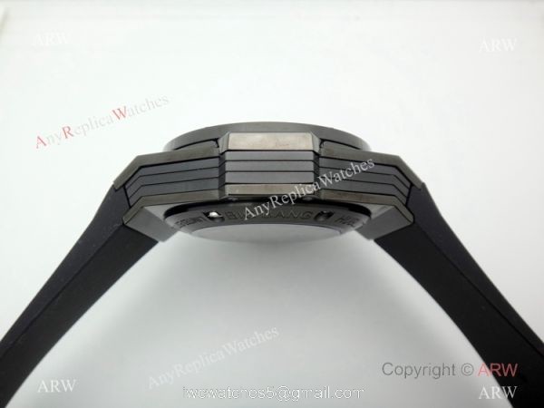 Replica Hublot Big Bang SANG BLEU II All Black Watch 45mm