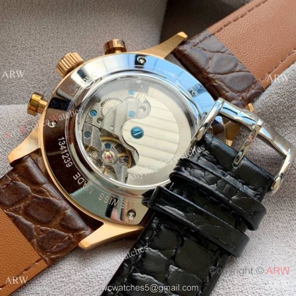Copy IWC Portofino Grand Complication SS White Dial Watch Best Quality