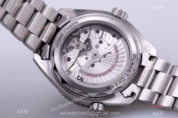 (VSF)Omega Seamaster Super Clone Planet Ocean 600M Watch Black and Orange Ceramic Bezel
