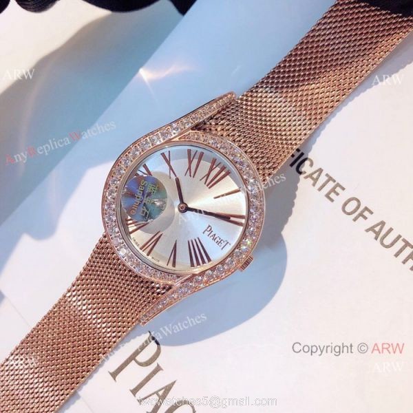 New Replica Piaget Limelight Gala Rose Gold Watch Swiss Quartz