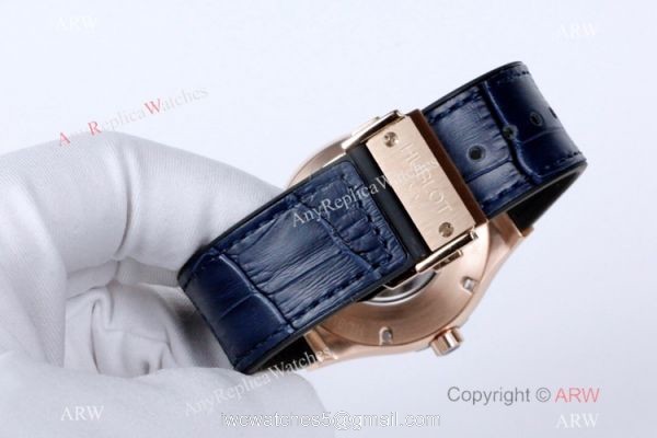 2019 Copy Hublot Classic Fusion Rose Gold Iced Out Watch