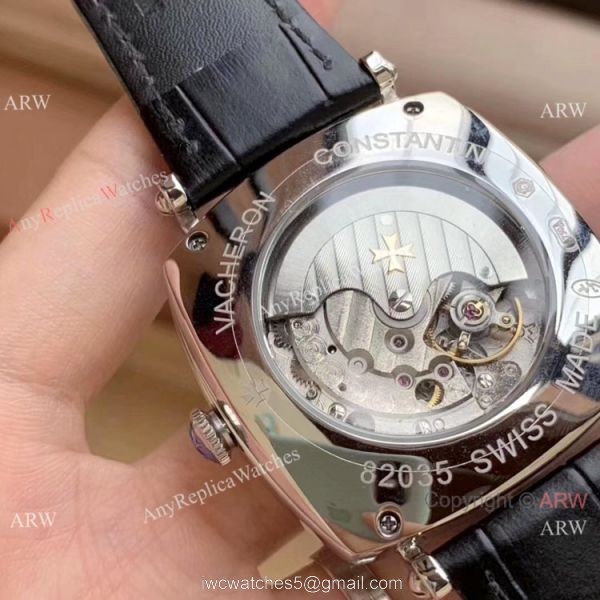 New Fake Vacheron Constantin Geneve Rose Gold Power Reserve Watch