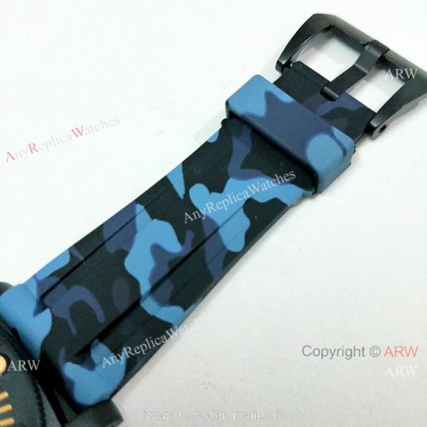 2019 New Panerai Luminor Submersible Camouflage Watch Black Case