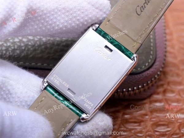 Swiss Grade Cartier Tank Basculante Lady Wrist Cabriolet Watch
