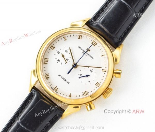 Highest Quality Vacheron Constantin Geneve Swiss 7750 Gold Watch