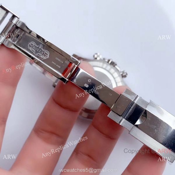 Noob Factory Swiss 4130 Rolex Daytona SS Blue Dial Watch Best Chinese Replica Watches
