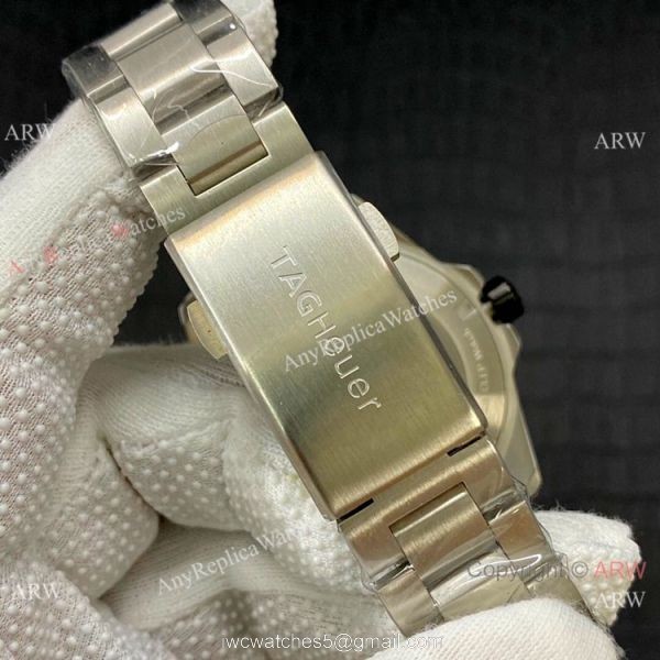 AAA Quality Copy Tag Heuer Aquaracer Calibre 5 White Dial Watches 43mm