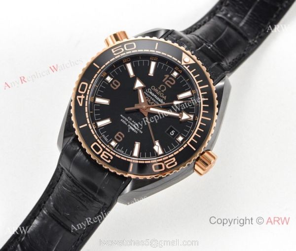 VS Factory Replica Omega Planet Ocean Deepsea King Black Ceramic Watch