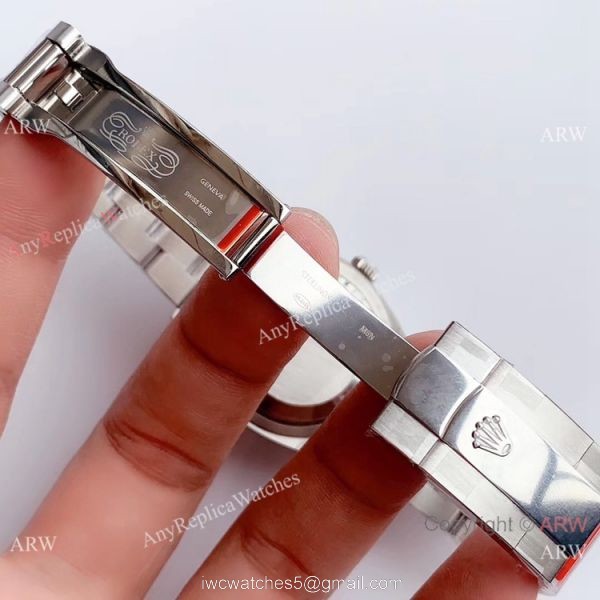 Swiss Grade Rolex Datejust 36mm SS White MOP Dial Watch Rolex EW Factory Swiss 3235 316L