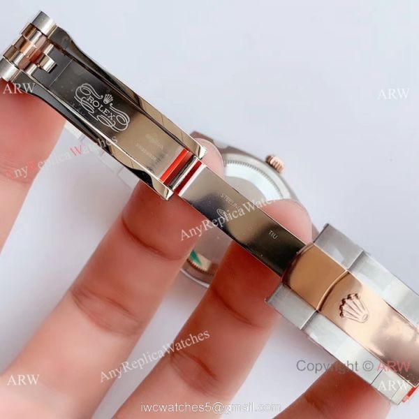 EW Factory Rolex Datejust 2-Tone Rose Gold Jubilee Watch 36mm