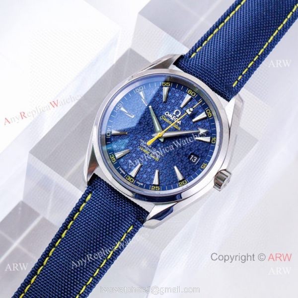 VSF Omega Seamaster 15007 Gauss Blue Dial Watch 8500 Movement