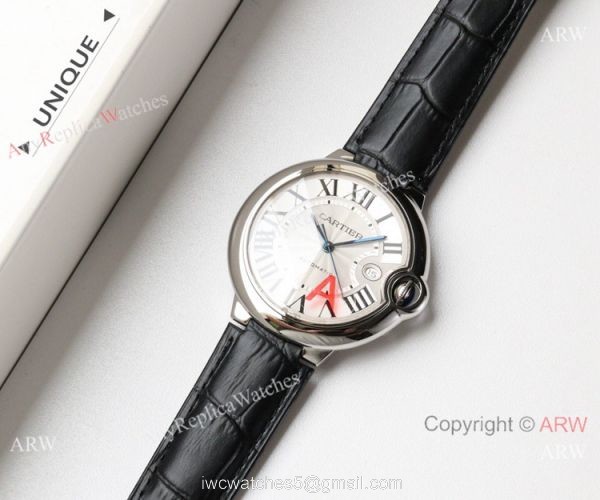 V6 Factory V4 Ballon Bleu De Cartier Replica Watch Rose Gold 42mm