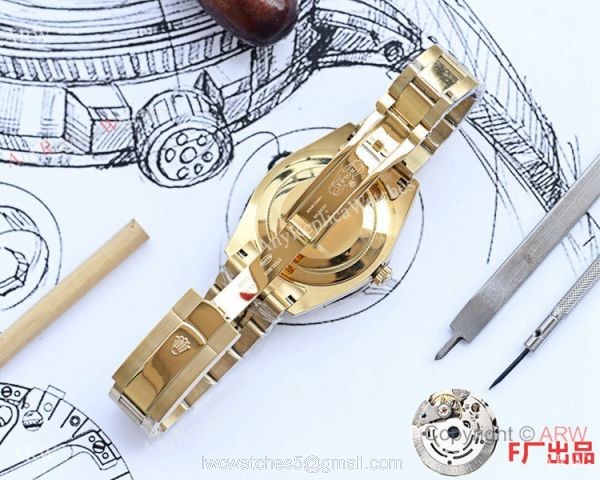 NEW UPGRADED Rolex Sky-Dweller Yellow Gold Watches 41mm