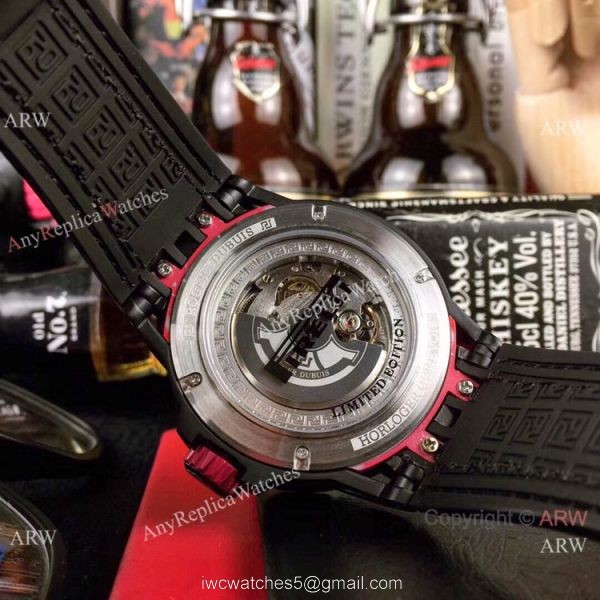New Roger Dubuis Excalibur Spider Pirelli Watches Black DLC Case