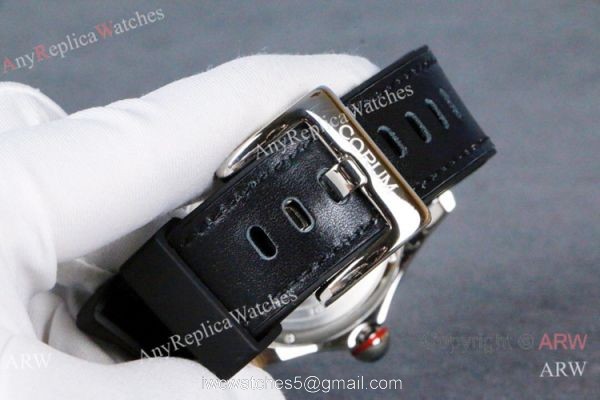 Best Quality Replica Corum Bubble Privateer Watches Stainless Steel Blue Strap Corum Watch