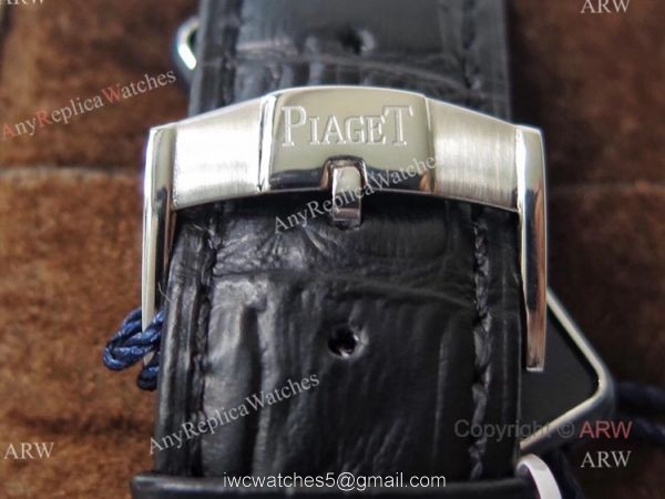 Best Replica Piaget Emperador Silver Dial Stainless Steel Mens Watch