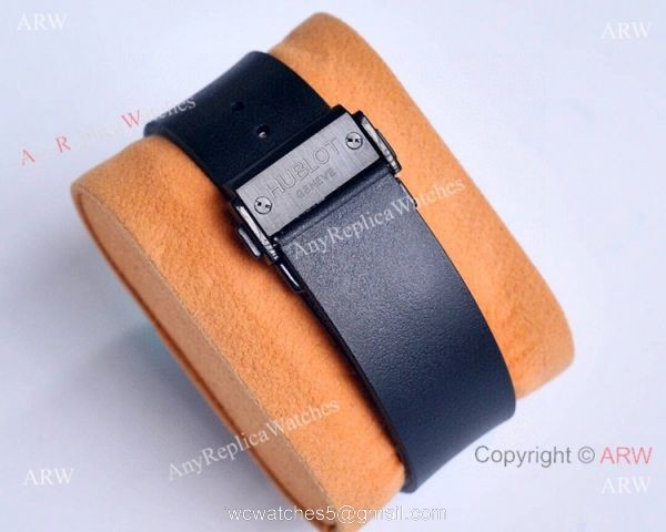 Copy Hublot Classic Fusion Skeleton All Black Watches Automatic