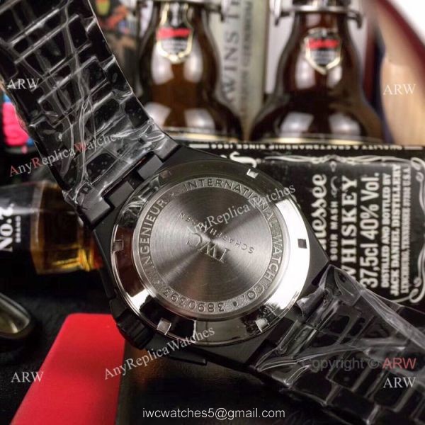Fake IWC Aquatimer Chronograph Men Watches Stainless Steel White Face