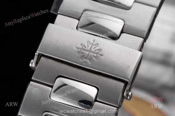 New Patek Philippe Nautilus Stainless Steel Black Dial Patek 5980 Swiss Copy Watch