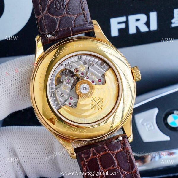 Swiss Grade Replica Patek Philippe Base 1000 Yellow Gold Watches