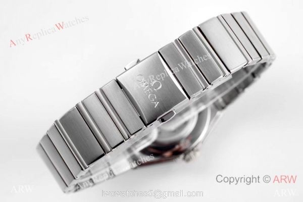 NEW Swiss Copy Omega Constellation Silver Steel Watch 28mm Women
