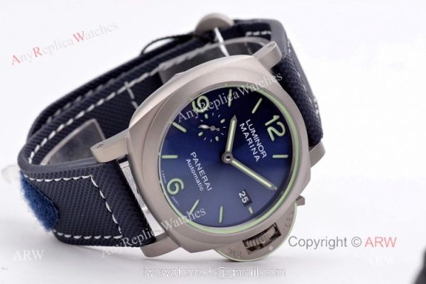 New Panerai PAM 1117 Luminor Marina 44mm Blue Dial Watches VS Factory Best Replica