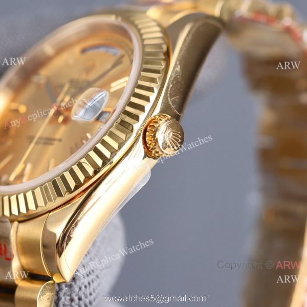 Swiss Quality Rolex Day Date 2 Citizen 8215 Gold Presidential Watch Super AAA Case