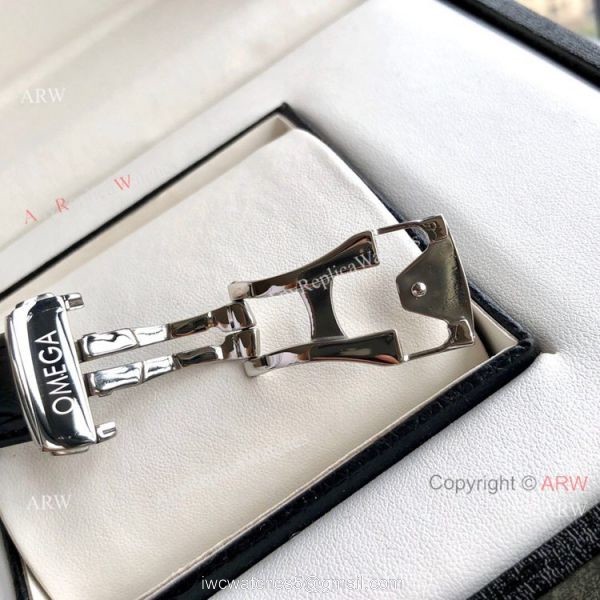 Best Quality Omega Seamaster Aqua Terra Copy Watches Brown Leather Strap