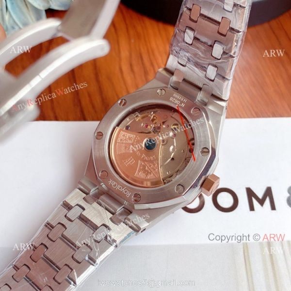 New Replica Audemars Piguet Royal Oak 37mm Lady Watch 2-Tone Rose Gold