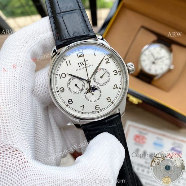2020 New! IWC Portugieser Perpetual Calendar Watches Rose Gold