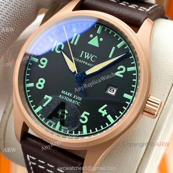 2020 New IWC Pilot Mark XVIII Watches Rose Gold CasE