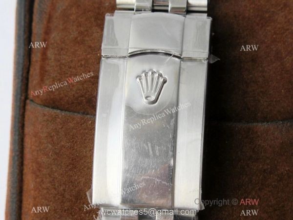 VR-Factory Copy Rolex Datejust II 41mm Watch Gray Diamond Dial Jubilee Band
