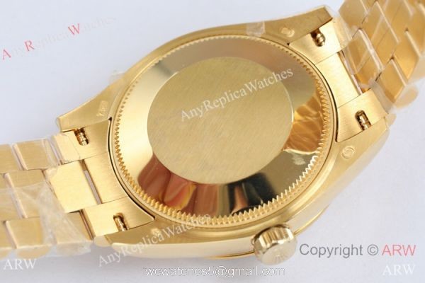 EW Factory Rolex Oyster Perpetual Datejust Watch Malachite Face Yellow Gold 31mm