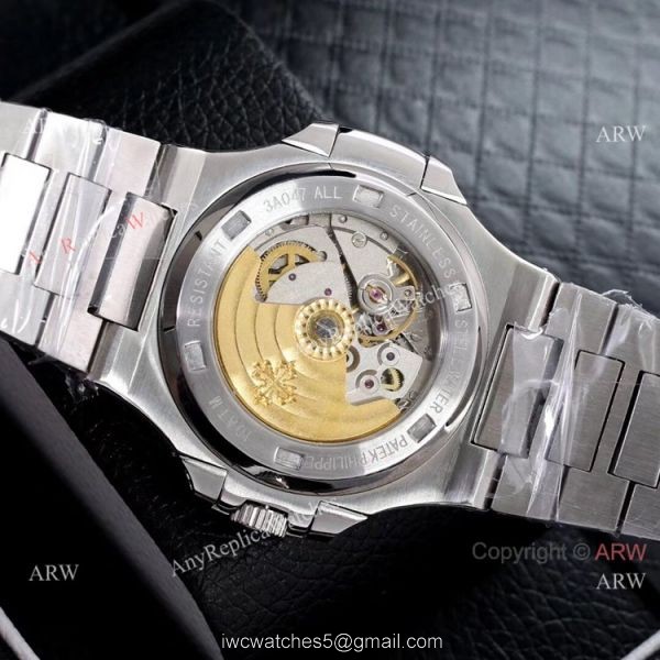 New Replica Patek Philippe Frosted Watch D-Green Dial w-Luminous Markers