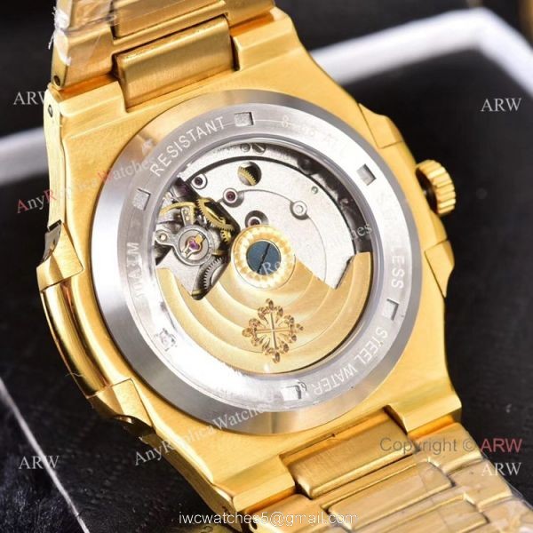 Luxury Replica Patek Philippe Nautilus Iced Out Watches Automatic