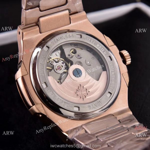 Copy Patek Philippe Nautilus 40mm Watches New Purple Dial