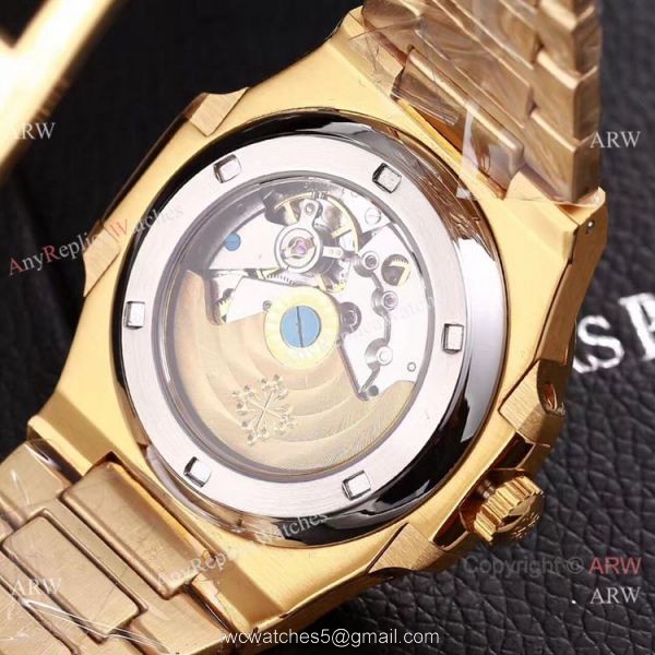 Knockoff Patek Philippe Nautilus All Gold Watches 40m